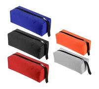 PATIKIL Outil Sac Pochette Fermeture, 5 pcs Petit Sacs Toile Outils Organiseur Enrouler Stockage Devoir Lourd Ceinture Électricien Boîte Mini Utilitaire Paquet Étanche (10-12" x 3.9")