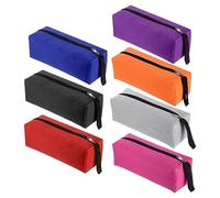 PATIKIL Outil Sac Pochette Fermeture, 7 pcs Petit Sacs Toile Outils Organiseur Enrouler Stockage Devoir Lourd Ceinture Électricien Boîte Mini Utilitaire Paquet Étanche (9.8" x 3.3")