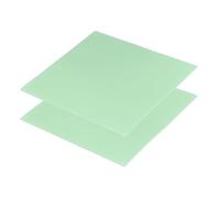 PATIKIL Pads Thermiques 100x100x1mm, 2 Pack Pads Thermiques en Silicone pour Froid pour CPU GPU IC PCIe M.2 2280 SSD NVMe Dissipateur Thermique, Vert