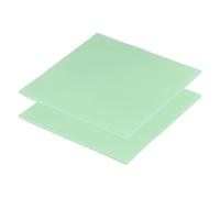 PATIKIL Pads Thermiques 100x100x2mm, 2 Pack Pads Thermiques en Silicone pour Froid, affaiblissement pour CPU GPU IC PCIe M.2 2280 SSD NVMe Dissipateur Thermique, Vert