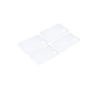PATIKIL- Palette de peinture acrylique rectangulaire avec trou pour le pouce 4pcs, 300x200x2mm