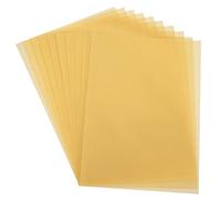 PATIKIL Papier Calque, Bloc de 30 Feuilles A4, Papier de Calque Translucide 21 x 29,7 Cm, 100 G/M² Pour Le Traçage, Croquis, Dessin, Peinture, Crayon, Marqueur, Couleur Dorée