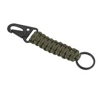 PATIKIL Paracorde Porte-clés, Tressé Lanière Clé Clip Cuir Ceinture Survie Porte-clés pour Clés, Hommes, Femmes, Vert
