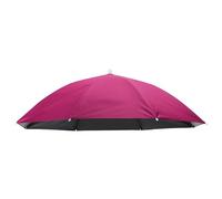 PATIKIL Parapluie Chapeau, 27 pouce Mains Libres Pêche Parapluie Chapeau Élastique Bandeau Pliable Soleil Pluie Casquettes pour Camping Jardinage Randonnée Agriculture Plage, Rose Rouge