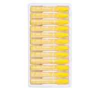 PATIKIL Pastels À L'huile Jaunes, 36Pcs Craies Grasses Douces Pastels Vibrants Et Crémeux Fournitures Artistiques Pour Peinture Dessin Mélange Graffiti Pour Artistes Débutants