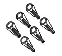PATIKIL Pêche Canne Astuce Réparation Trousse,Mât Anneau Guide Remplacement pour Eau Salée Eau Douce Pêche
