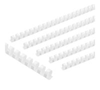 PATIKIL Peignes de reliure capacité de 120 feuilles au format lettre blanc