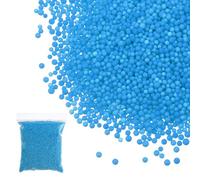 PATIKIL Perles en mousse de 2,5 à 3 mm, mini boules en polystyrène pour loisirs créatifs, décoration de fête de mariage, art fait maison, bleu