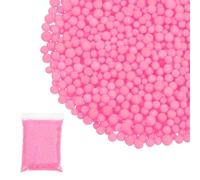 PATIKIL Perles en Mousse2-3mm Billes en MousseMini Petites Billes Perles en Polystyrène pour Fournitures DIY Artisanat Mariage Fête Art Fait MainRose