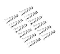 PATIKIL Petites Pinces De Service, 4.3 Pouces Mini Pinces De Cuisine En Acier Inoxydable Pour Morceaux De Sucre Glace Amuse-Bouches Salade Pain Fruits Desserts Café Bar Thé Party, Argen...
