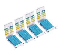 PATIKIL PH Essai Bandes 3.8-5.4, 4 Paquet 80 Indicateur Papiers Litmus Testeur pour Eau Alimentation Terre Essai Acide Alcalin