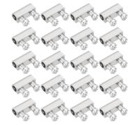 PATIKIL Pince de câble en Acier Inoxydable 5x4x10mm Ton nickelé