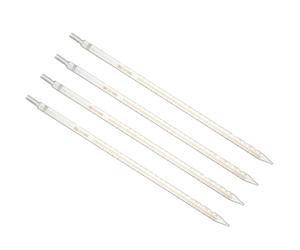PATIKIL Pipettes Larme Graduées 4 Pcs 25ml Verre Borosilicate Réutilisable Pour Transfert Liquide Pour Laboratoire, Chimie, Transparent
