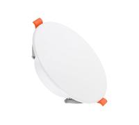PATIKIL Plaque De Recouvrement De Plafond À Ressort Diamètre 134mm / 5.3", 1 Pièce Cache-Trou De Plafonnier, Pour Ouvertures Rondes De Plafond Et Mur De 3.4-5", Blanc