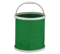 PATIKIL Pliable Seau, 11L (2.9 Gallons) Pliable Seau Portable Pliable Eau Récipient avec Poignée pour Campement Pêche, Vert