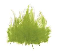 PATIKIL Plumes Colorées pour Loisirs Créatifs, 100PCS Plume de Coq en Vrac Décorative, Décorations Mariage Maison Jardin Fête Artisanat DIY Attrape-Rêves Boucles d'oreilles, Vert
