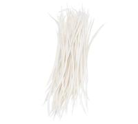 PATIKIL Plumes Colorées pour Loisirs Créatifs, 100pcs Plume d'oie en Vrac Artificielles 13-17cm, Décorations Mariage Maison Jardin Fête Artisanat DIY Attrape-Rêves, Blanc