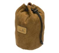 PATIKIL Pochette Souple pour Appareil Photo Taille S Marron (Rond)
