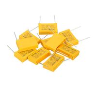 PATIKIL Polypropylène Sécurité Condensateurs, 10 Lot 0.47uF AC 310V 15mm Électrode Espacement 27x17x7mm Condensateur Assortiment Kit pour DIY Électronique Produits