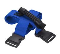 PATIKIL Portage Sangle avec Poignée, Croisé Style Ajustable Nylon Ceinture pour Déménagement Levage Boîtes Épicerie Bagagerie, Bleu