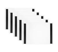 PATIKIL Porte-Affiche Magnétique 8,7" x 6,3", Lot de 5 Cadres D'Affichage Magnétiques A4 Double Face pour Vitrine Murale de Bureau Réfrigérateur, Pochette Adhésive