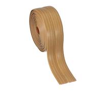 PATIKIL Protection d'angle pour mur 4cm x 3 mètres, Protection d'angle auto-adhésive pour bordure Profilé de moulure flexible à coller pour plafond plan de travail, Grain de chêne jaune