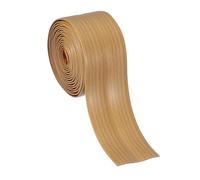 PATIKIL Protège-Angle Mur 6cm x 3 Mètres, Auto-Adhésif Bordure Protège-Angle Flexible Moulure Prédécoupée Pour Plafond Plan De Travail, Grain Chêne Jaune