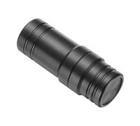 PATIKIL Protège-Joint de Queue de Billard 5/16x4, 1 Pièce Protecteur de Joint de Queue de Billard en Plastique, Capuchon de Filetage Accessoire de Billard, Noir