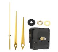PATIKIL Quartz Horloge Mouvement, 1 Ensemble Horloge Remplacement Pièces Trousse 0.7" Mouvement Arbre Longueur pour 7-8mm Horloge Cadran Épaisseur Doré