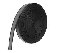 PATIKIL Réfléchissant Bande Bande, 15mm x 22Yards Haute Visibilité Réfléchissant Ruban Coudre-sur DIY Avertissement Sécurité Tissu Sangle pour Vêtements Imperméables, Noir