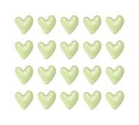 PATIKIL Réfrigérateur Aimants, 22 Pcs Amour Coeur Décoratif Aimants Mignon Réfrigérateur Aimants Décoratif Magnétique Autocollants pour Maison Cuisine Tableau Blanc Armoire Casier, Vert