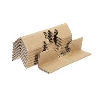 PATIKIL Réglable Carton Coin Protecteur Paquetage Cadre Protecteurs 60x30mm Épais 4mm pour Art, Paquetage, Expédition, Paquet de 50