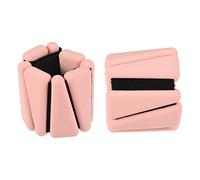 PATIKIL Réglable Poignet Cheville Poids, 2Lbs Total Entraînement Jambe Poids Ensemble de 2 pour Femmes & Hommes pour Entraînement, Yoga, Jogging, Marche, Aérobic, Rose