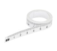 PATIKIL Règle Adhésive, Ruban à Mesurer de 200 cm Autocollant pour Établi de Travail, Machine à Coudre, Table à Dessin, Transparent.