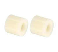 PATIKIL Rond Entretoise Rondelle, 48 Paquet Nylon 5.3mm ID x 11mm OD x 10mm L pour M5 Vis Bloc 3D Imprimante TV Paroi Soutien Électrique Sortie, Beige
