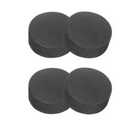 PATIKIL Rondelle Caoutchouc Ronde 4 Pcs Entretoise Anti-Vibration 22mm OD x 8mm Épais Patins pour Meubles pour Climatiseurs Lave Linge Fabrication de Joints Bricolage, Noir