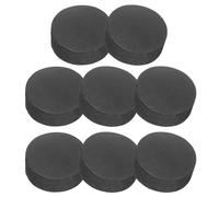 PATIKIL Rondelle Caoutchouc Ronde 8 Pcs Entretoise Anti-Vibration 20mm OD x 8mm Épais Patins pour Meubles pour Climatiseurs Lave Linge Fabrication de Joints Bricolage, Noir