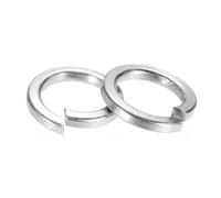 PATIKIL Rondelle de Verrouillage à Ressort 1/2", Paquet de 50 Rondelles de Verrouillage Fendues en Acier Inoxydable 304, Joint Élastique, Métalliques de Verrouillage pour Vis Boulons (M12)