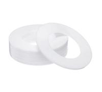PATIKIL Rondelles Plates, 10 Pcs 102mm OD 57mm ID 3mm Épaisseur DN50 PTFE Joint Rondelles Bride Joint Joint Joint pour Robinet Tuyau Eau Tuyau