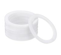 PATIKIL Rondelles Plates, 50 Pcs 45mm OD 35mm ID 2mm Épaisseur PTFE Joint Rondelles Bride Joint Joint Joint pour Robinet Tuyau Eau Tuyau