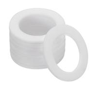 PATIKIL Rondelles Plates, 50 Pièces 30mm OD 20mm ID 2mm d'Épaisseur Rondelles d'Étanchéité en Ptfe Joint d'Étanchéité pour Tuyau de Robinet et Tuyau d'Eau