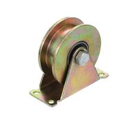 PATIKIL Roue rainurée de 7,6 cm, roulette à rainure de type H pour machines industrielles à roulettes, rail de câble métallique, capacité de charge de 299,8 kg