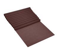 PATIKIL Rouleau de Papier Crépon de 4,9 Pieds, 10 Rouleaux de Feuilles de Papier Crépon Doux de 20 Pouces de Large pour la Fabrication de Fleurs Artisanales, Brun Foncé