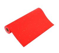 PATIKIL Rouleau de Papier Xuan Rouge, 65,6 Pieds x 13,39", Rouleaux Chinois Du Festival Du Printemps avec Des Points Dorés, Papier de Riz pour Calligraphie, Xuan Mûr à Moitié Crus, Rouge