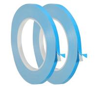 PATIKIL Ruban Adhésif Thermique2 Rouleaux 25m x 5mm x 0,2mm Ruban Thermique Conducteur Double Face pour Dissipateur Thermique LED Modules GPU CPU d'Ordinateur Puce ICBleu