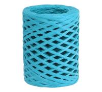 PATIKIL Ruban de Raphia 100 Mètres, 1 Rouleau de Ficelle de Papier Naturel pour Emballage pour Crochet, Décoration de Boîte, Artisanat, ornementation de Vacances, Bleu Ciel