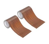 PATIKIL Ruban de Réparation à Motif Bois 4" X30', Ruban Adhésif Autocollant Réaliste Et Texturé Pour Réparation de Sols, Portes, Tables, Armoires, Bureaux, Chêne Brun Foncé