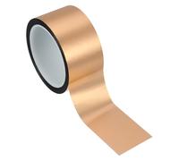 PATIKIL Ruban en film polyester métallisé 50mm x 50 mètres, ruban décoratif métallique jaune vert ruban adhésif miroir pour détails mur d'accent arts graphiques garniture de bateau murs