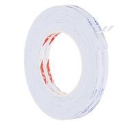 PATIKIL Ruban en Mousse d'Étanchéité de 5m/16,4ft, 2 Paquets de 5mm de Largeur et 2mm d'Épaisseur, Bande d'Étanchéité Unilatérale pour Portes et Meubles, Blanc.