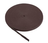 PATIKIL Ruban en Sergé de Coton 5/8 Pouce 50 Yards Ruban en Coton pour Biais de Couture, Emballage Cadeau, Artisanat Diy Marron